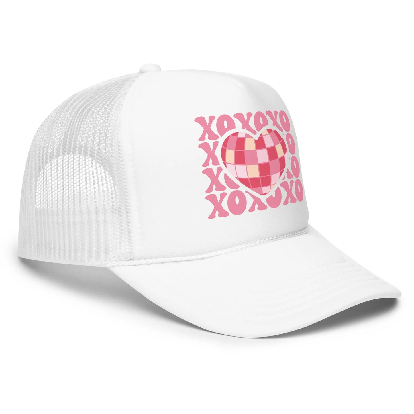 XOXO Disco Heart Trucker Hat image 11