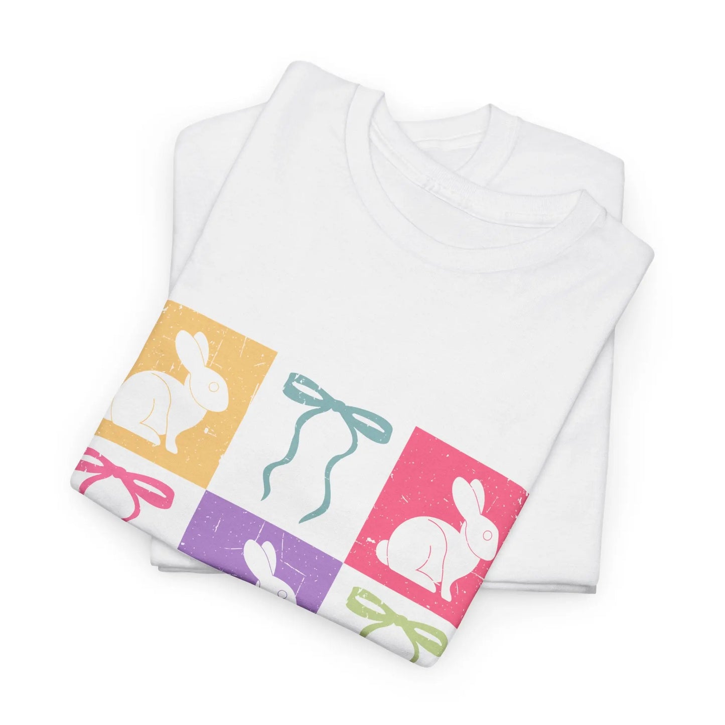 Pastel Bunny Silhouette Tee image 1