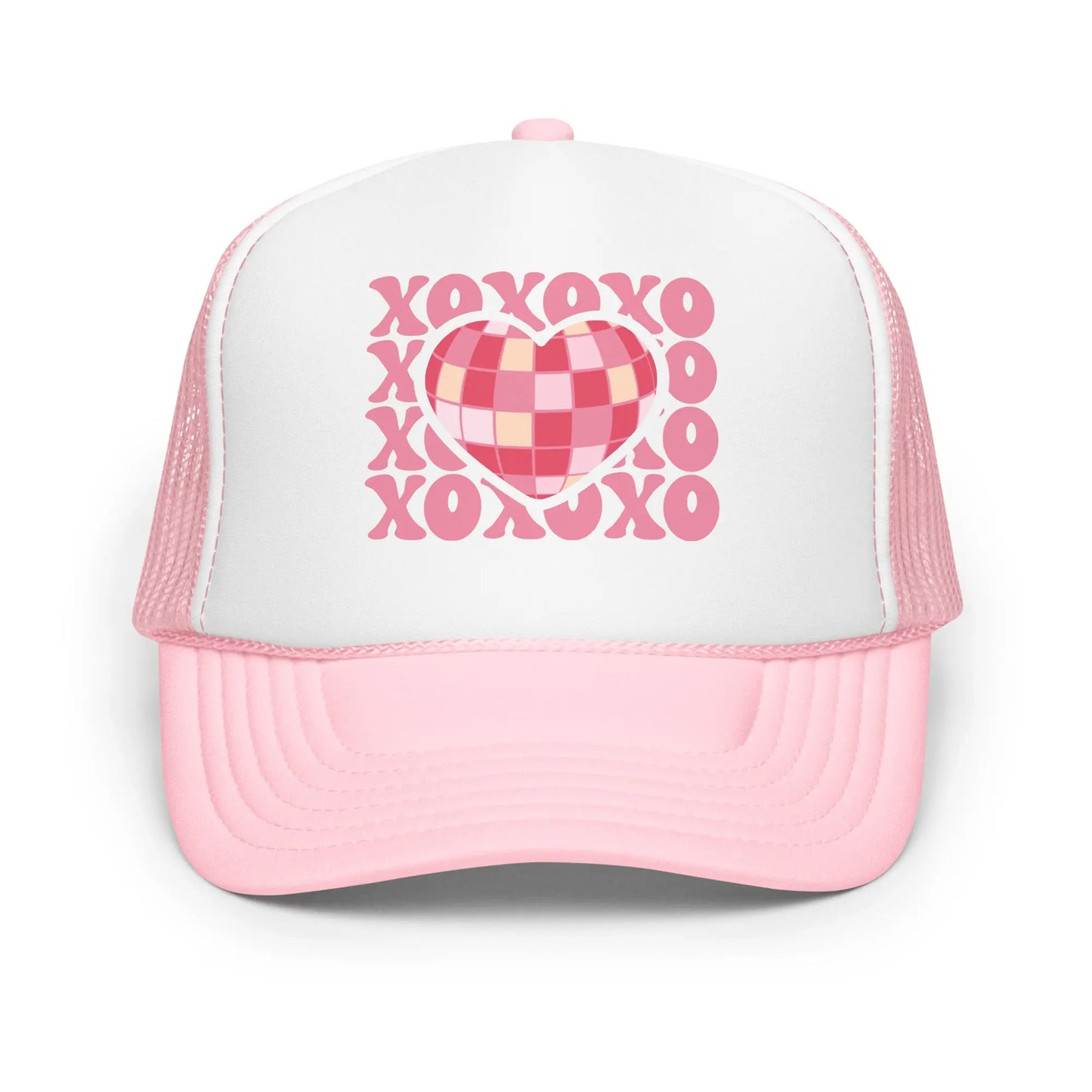 XOXO Disco Heart Trucker Hat image 3