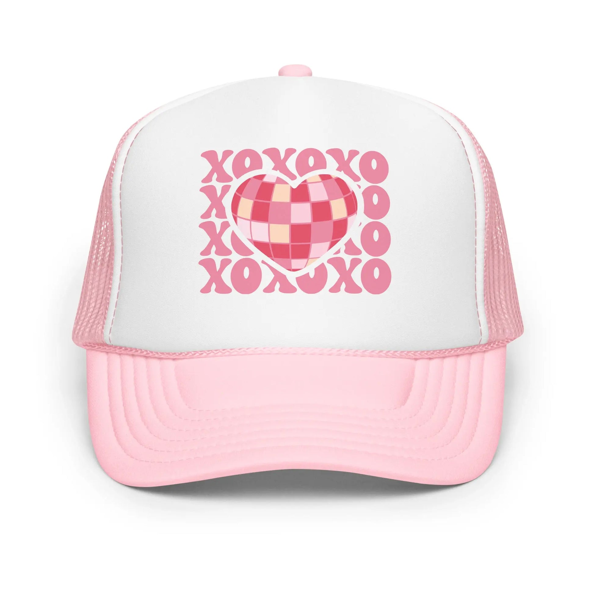 XOXO Disco Heart Trucker Hat image 3