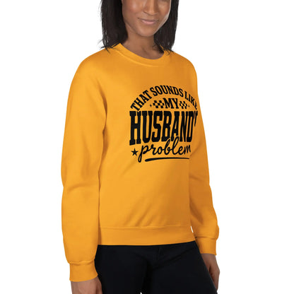 Husband's Problem Sweatshirt image 22