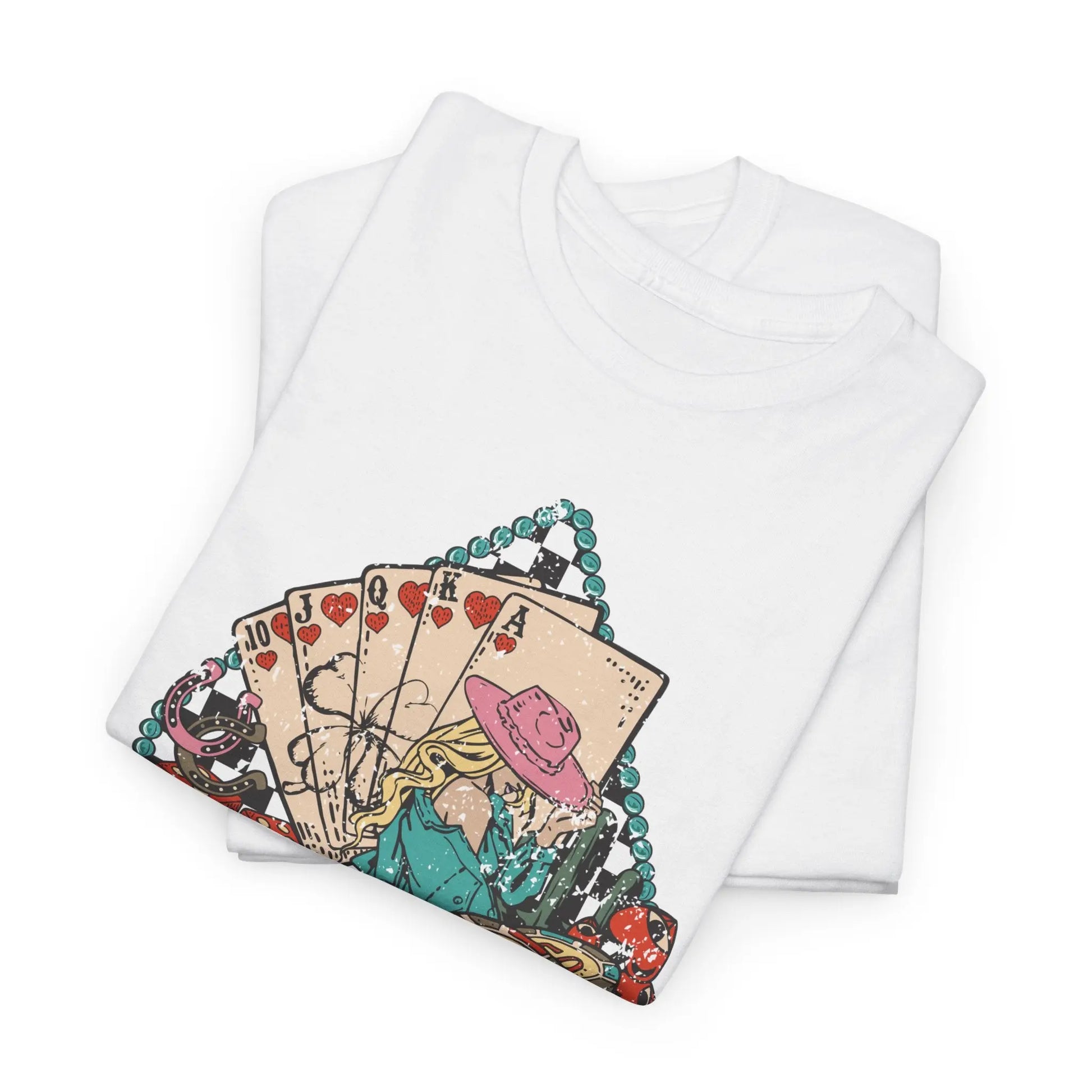 Spade Floral Tarot Tee image 1
