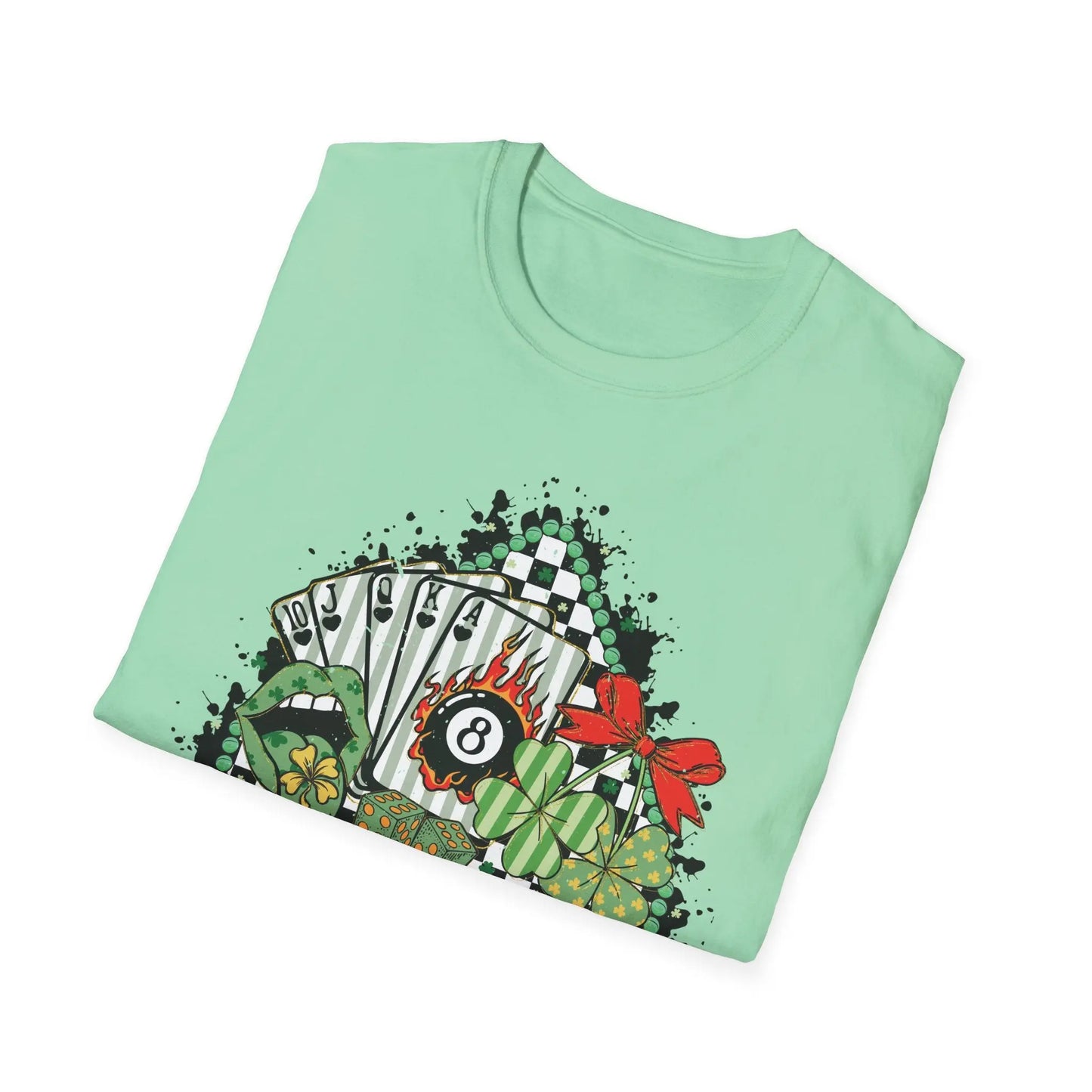 Lucky Spade & 8-Ball Tee image 5
