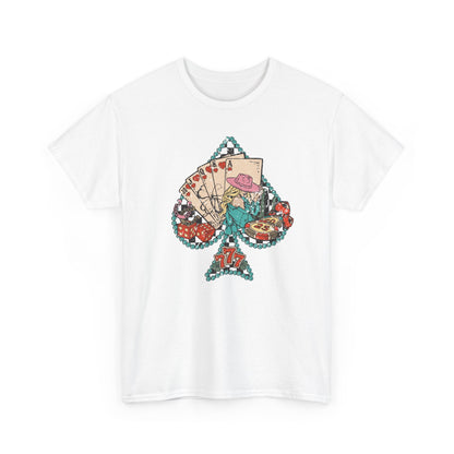 Spade Floral Tarot Tee