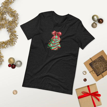 Tis The Season Christmas Cake Tee image 2