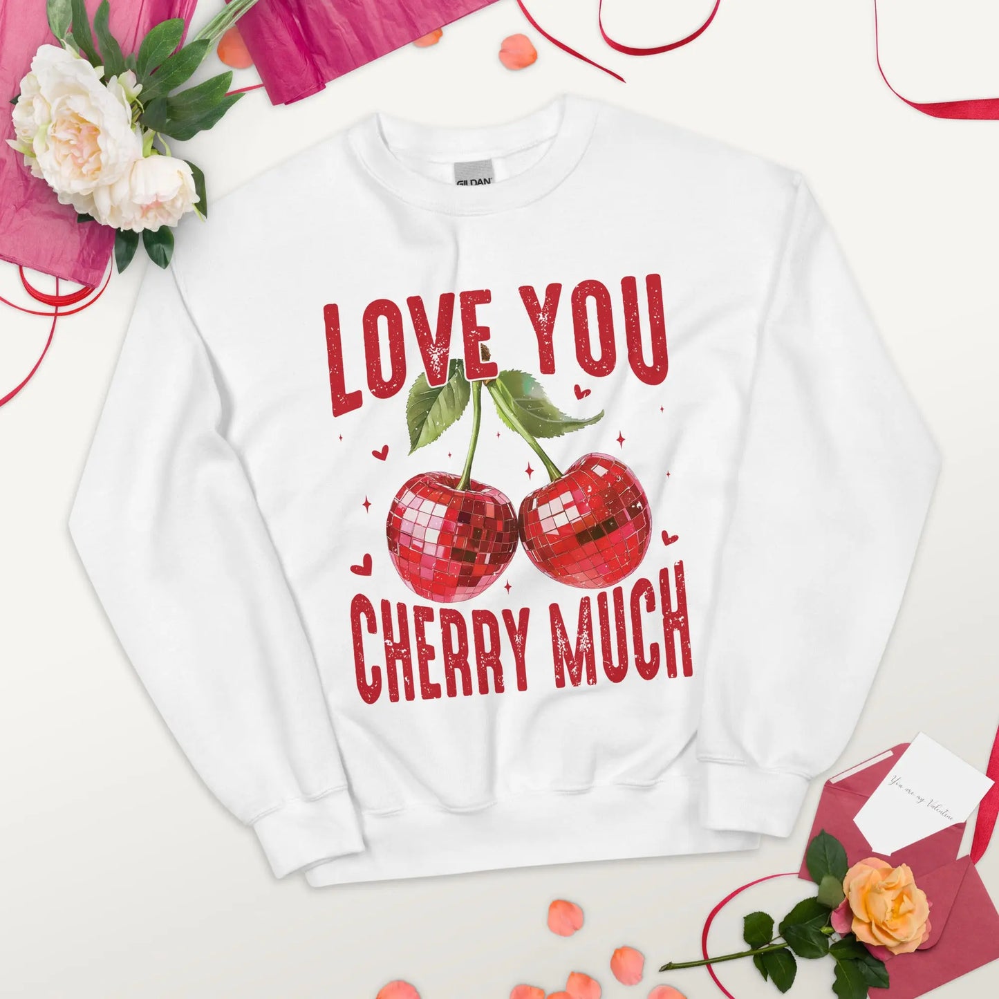 Love You Cherry Much Sweatshirt image 6