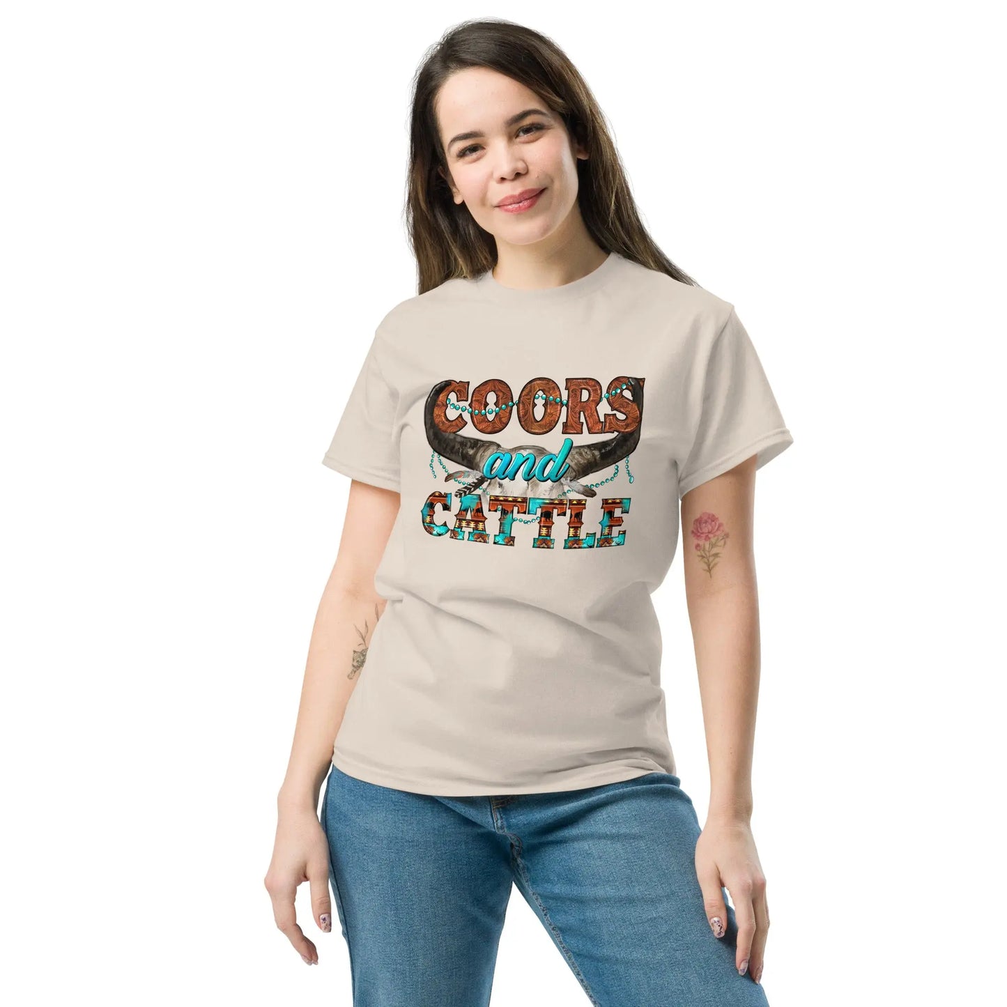 Coors and Cattle Tee image 0