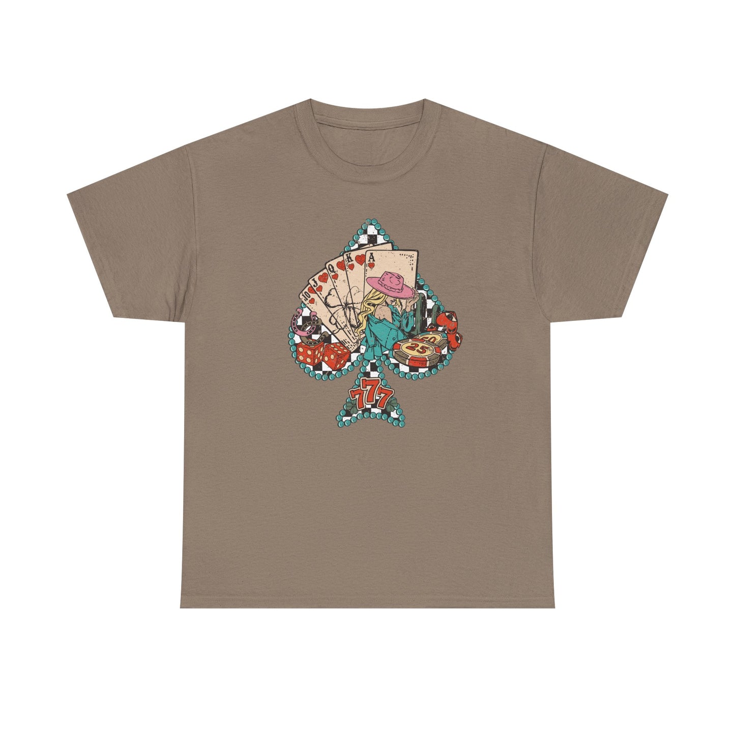 Spade Floral Tarot Tee