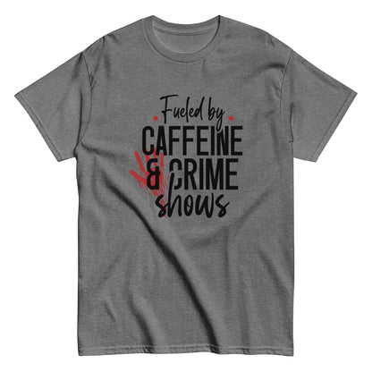 Caffeine & Crime Shows Tee image 0