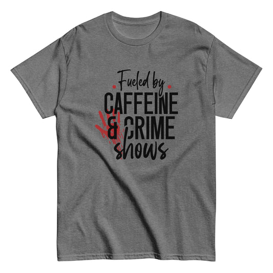 Caffeine & Crime Shows Tee image 0