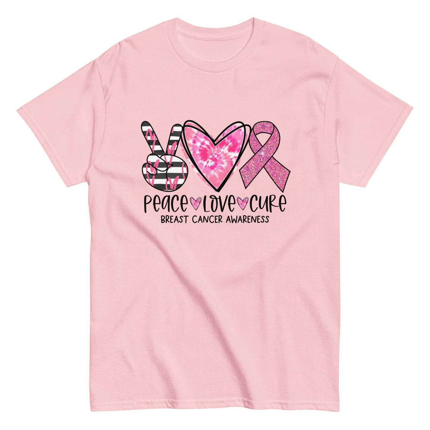 Peace, Love, Cure BCA Tee image 0
