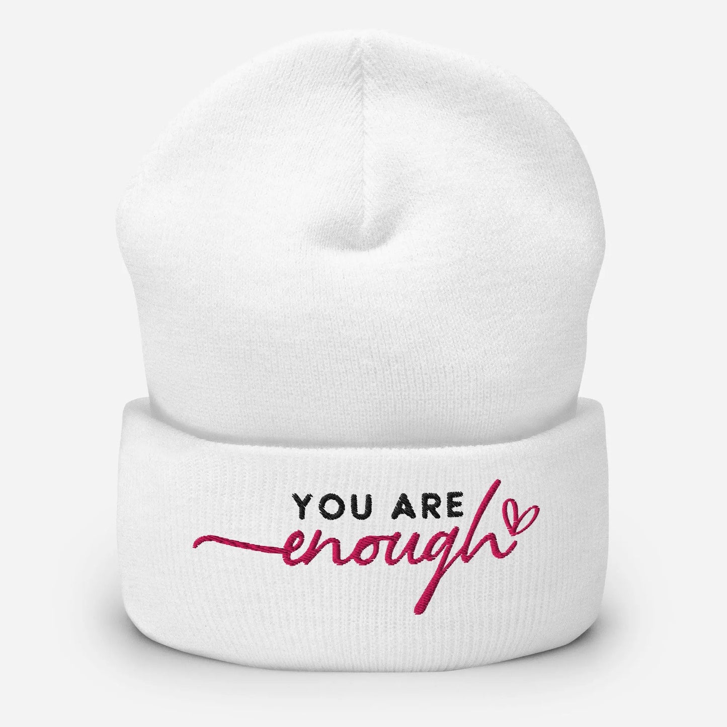 You Are Enough Cuffed Beanie image 6