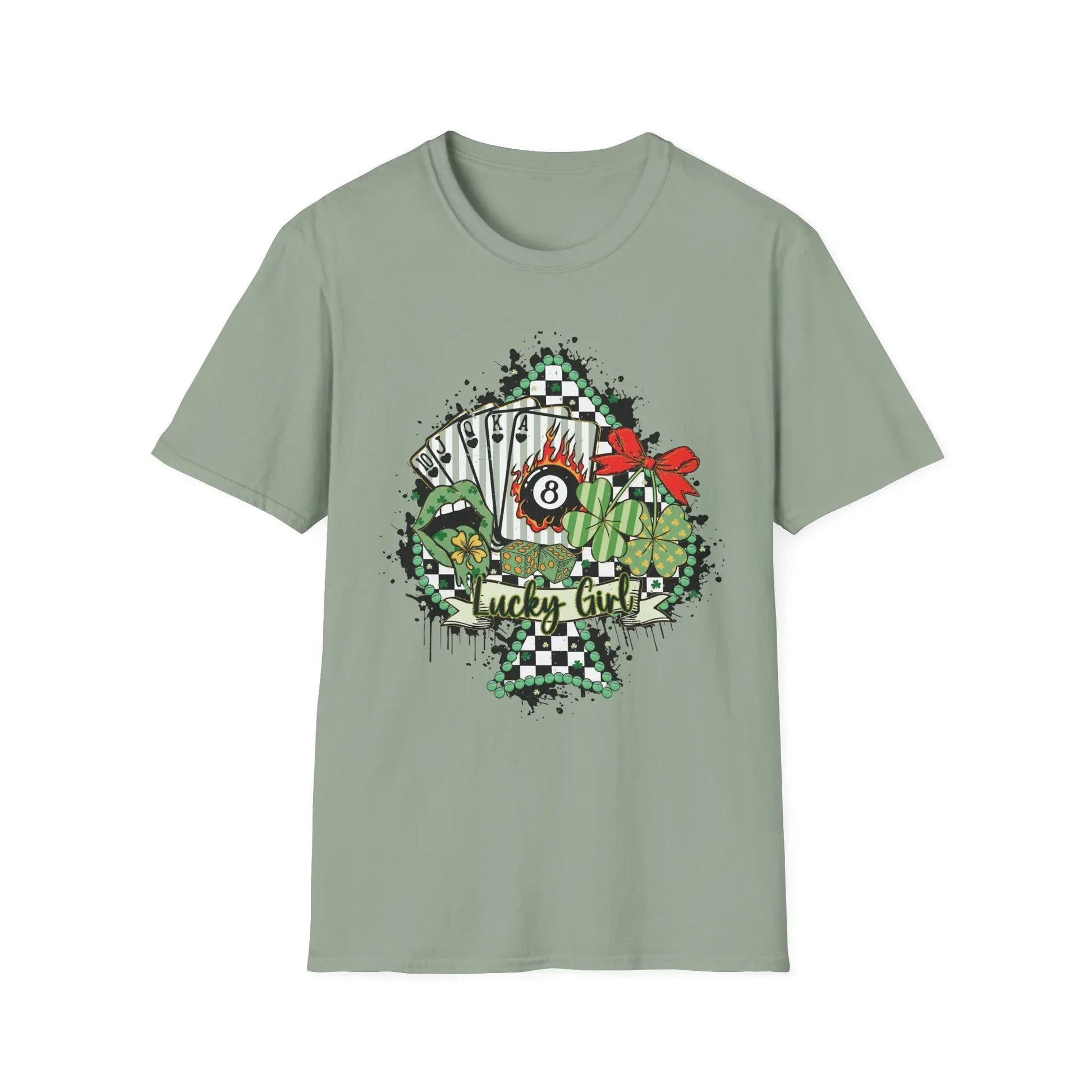 Lucky Spade & 8-Ball Tee image 2