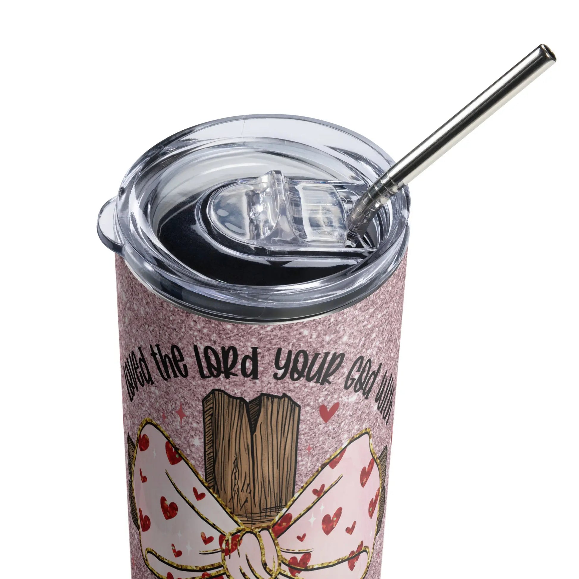 Matthew 22:37-39 Tumbler image 4