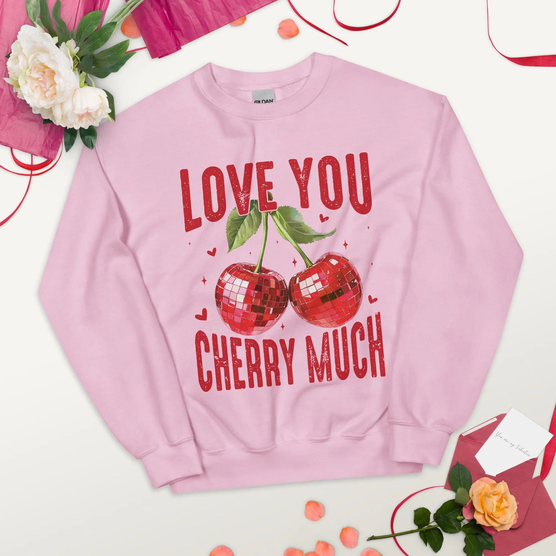Love You Cherry Much Sweatshirt image 0
