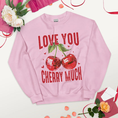 Love You Cherry Much Sweatshirt image 0