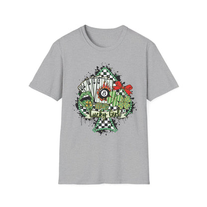 Lucky Spade & 8-Ball Tee image 0
