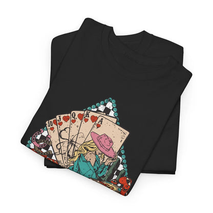 Spade Floral Tarot Tee image 5