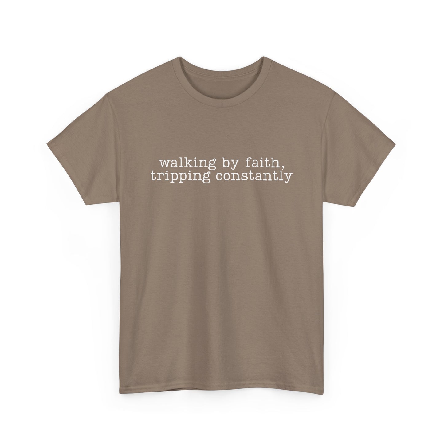 Walking By Faith Crewneck Tee