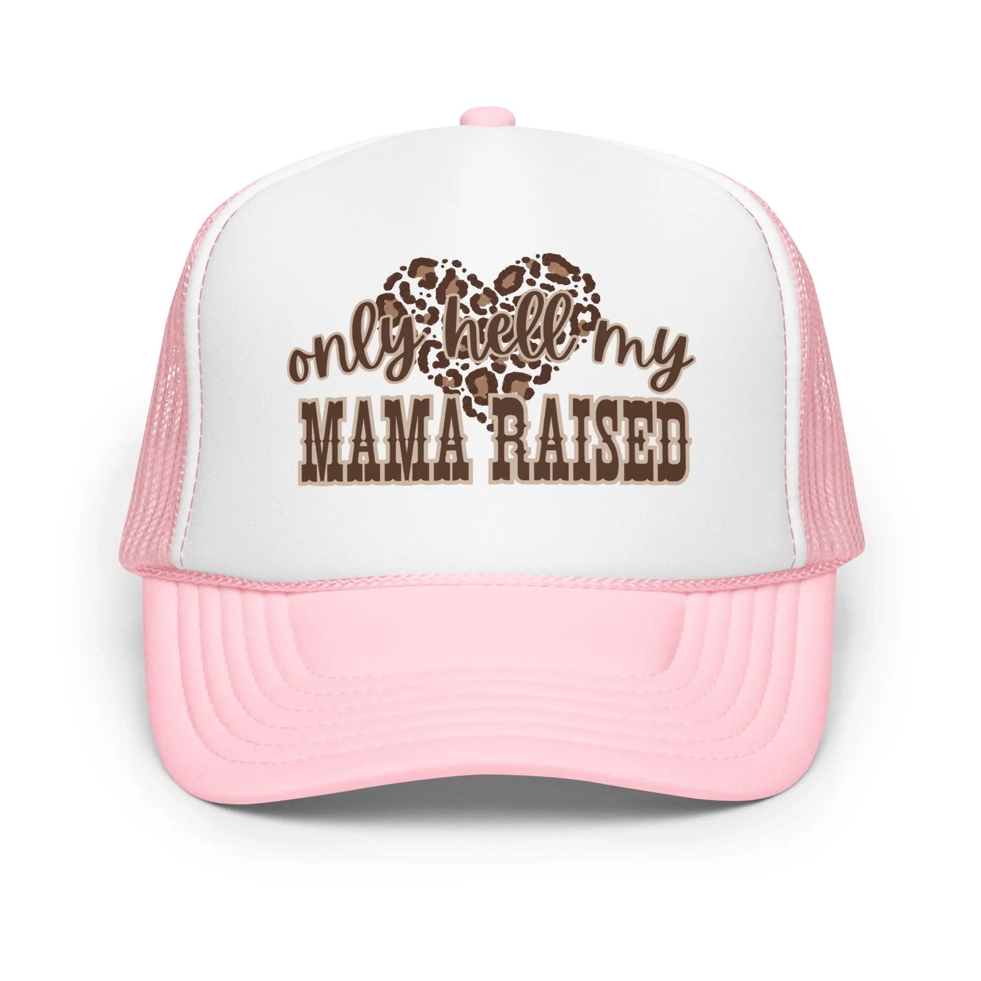 Only Hell Mama Raised Trucker Hat image 30