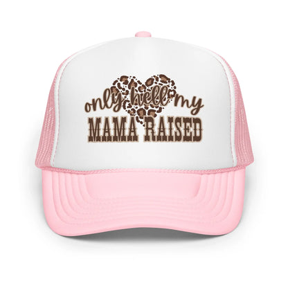 Only Hell Mama Raised Trucker Hat image 30