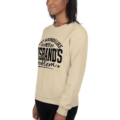 Husband's Problem Sweatshirt image 27