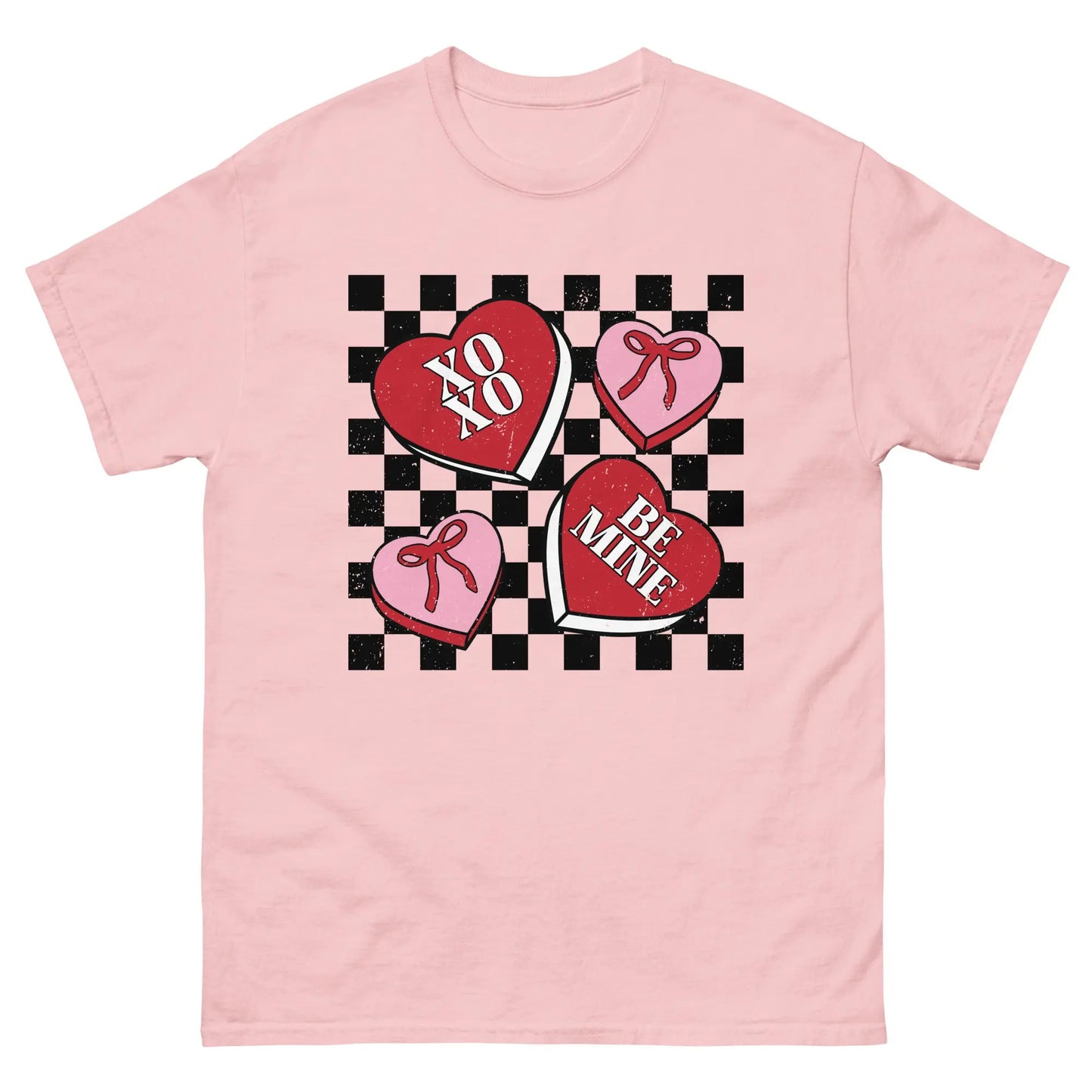 Checkered w/ Hearts Tee image 6