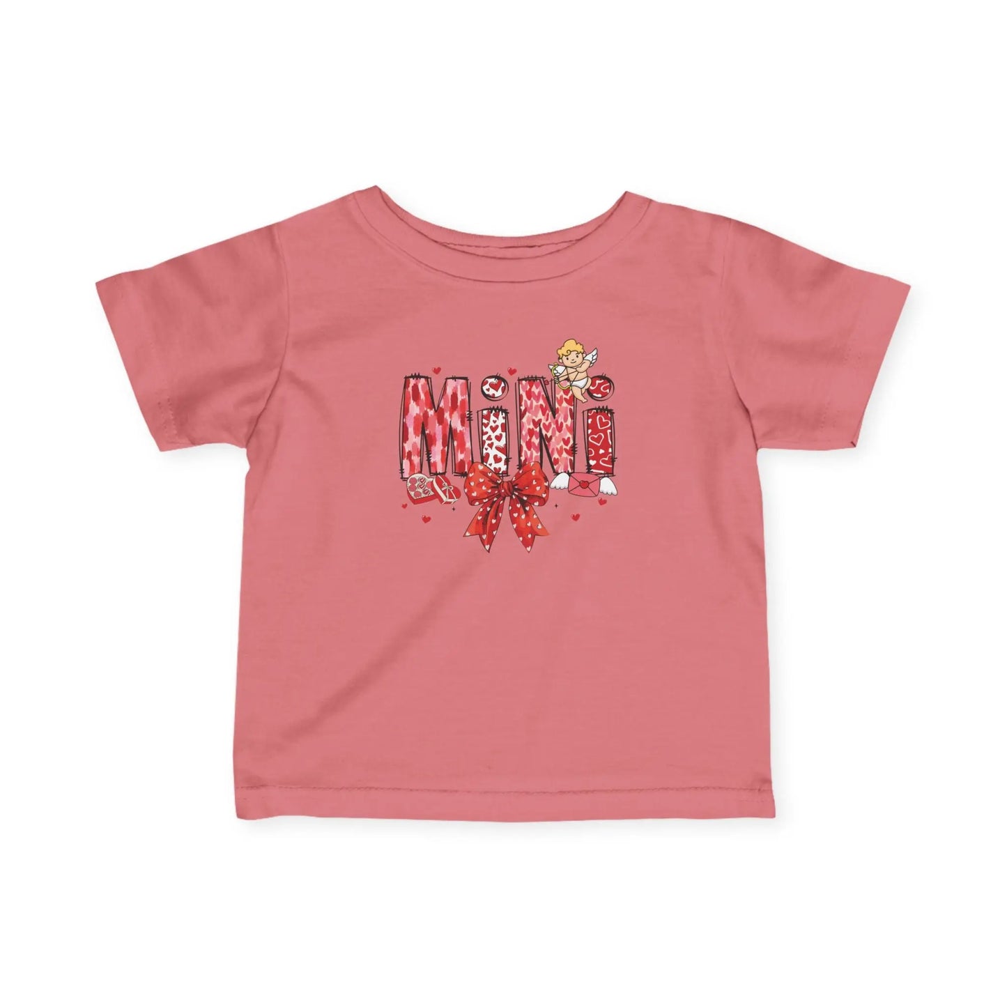 Mini Heart Pattern Baby Tee image 9
