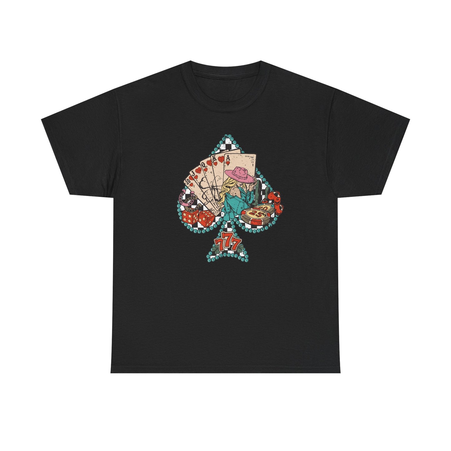 Spade Floral Tarot Tee