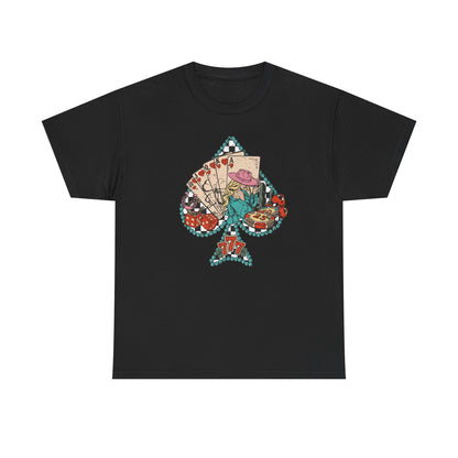 Spade Floral Tarot Tee