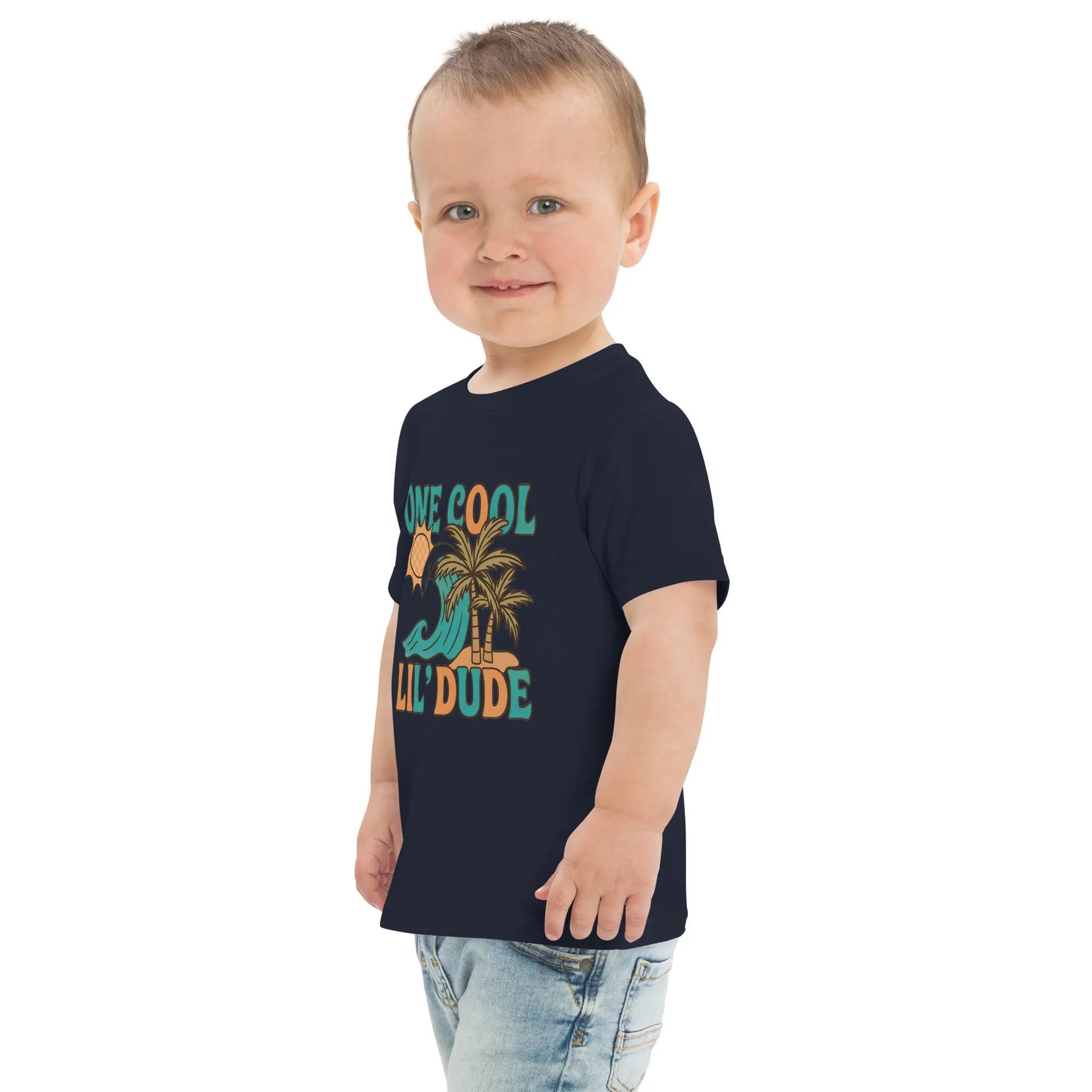 One Cool Lil' Dude Toddler Tee image 3