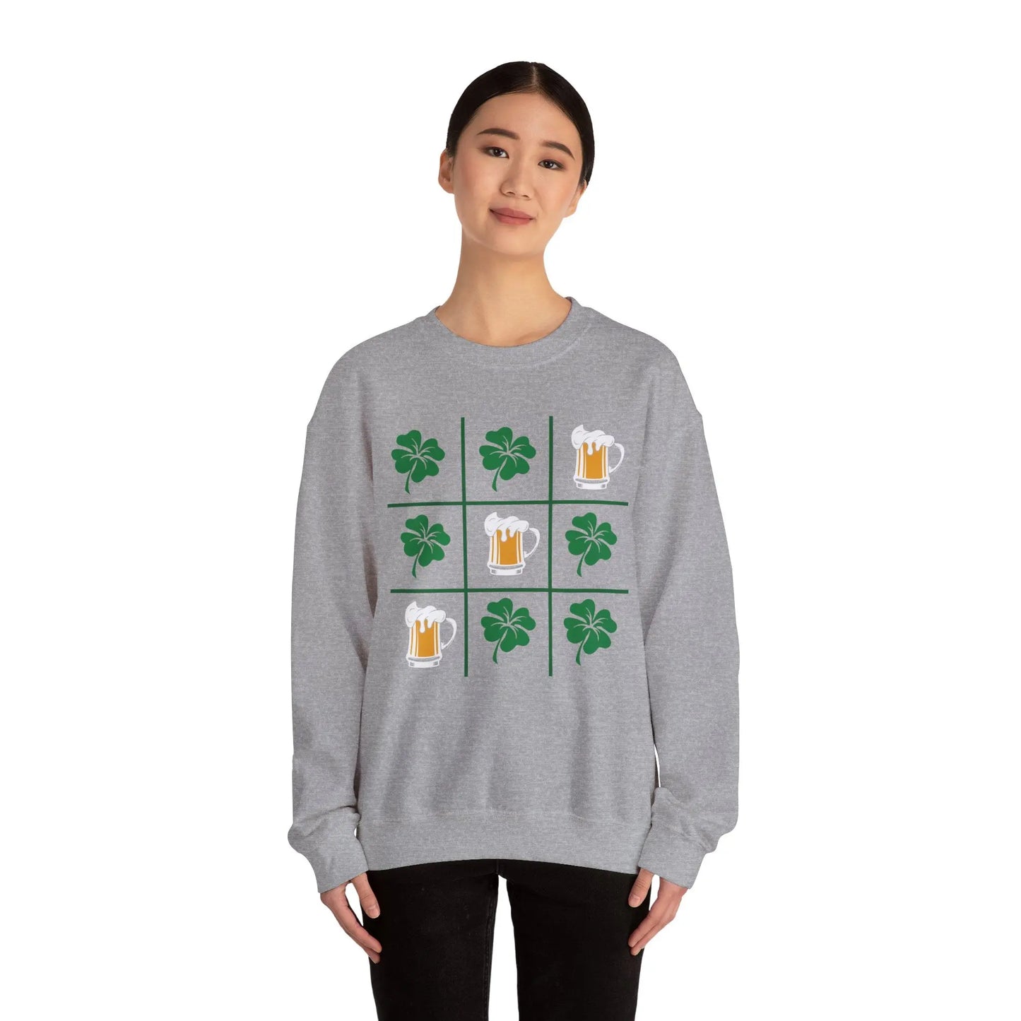 Irish Tic-Tac-Toe Sweatshirt Printify