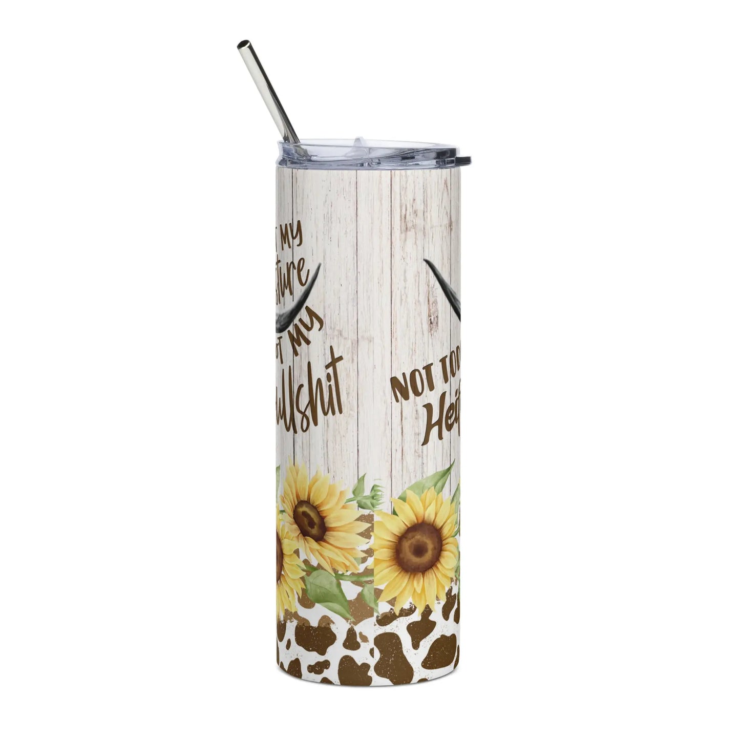 Not Today Heifer Tumbler image 1