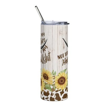 Not Today Heifer Tumbler image 1