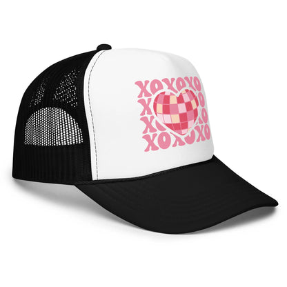 XOXO Disco Heart Trucker Hat image 8
