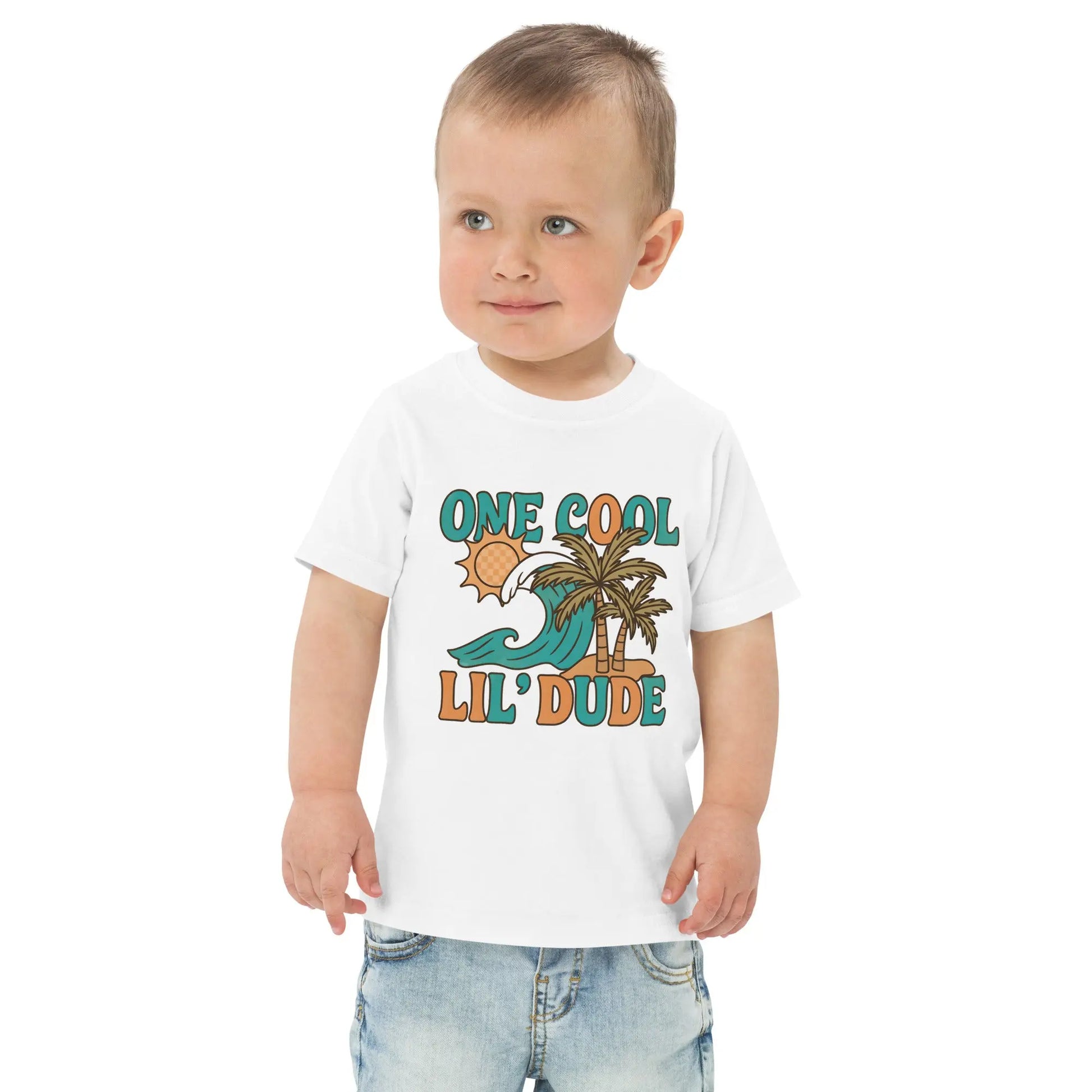 One Cool Lil' Dude Toddler Tee image 9