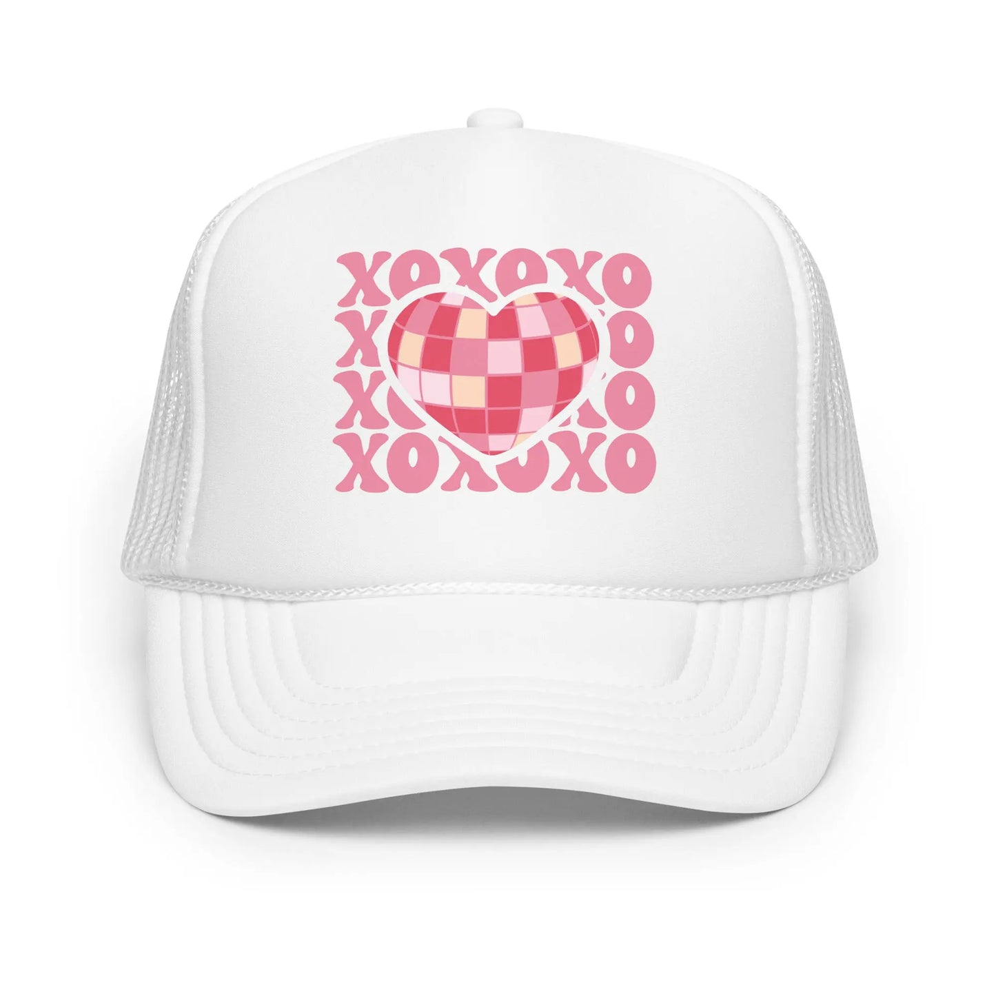 XOXO Disco Heart Trucker Hat image 9