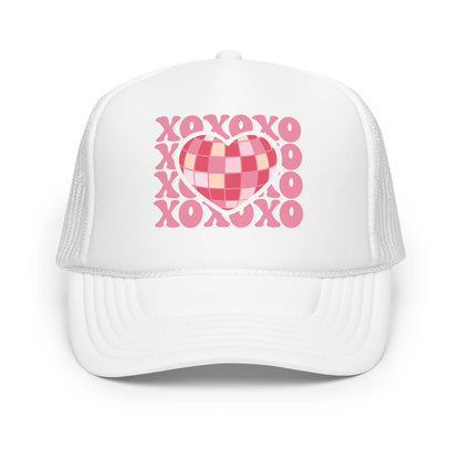 XOXO Disco Heart Trucker Hat image 9