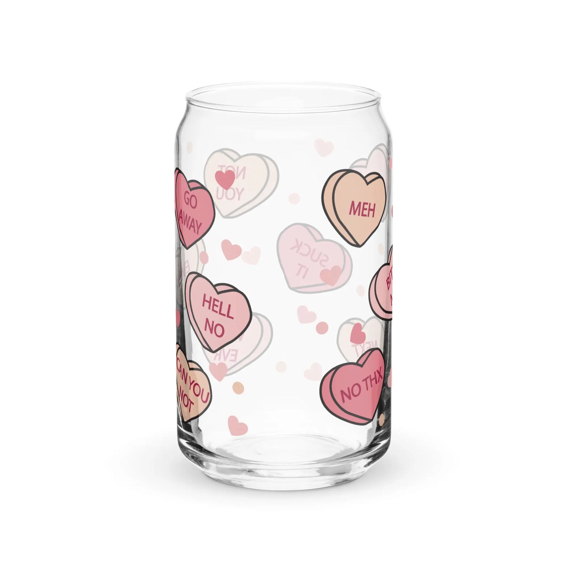 Anti-Valentine Candy Hearts Glass image 5