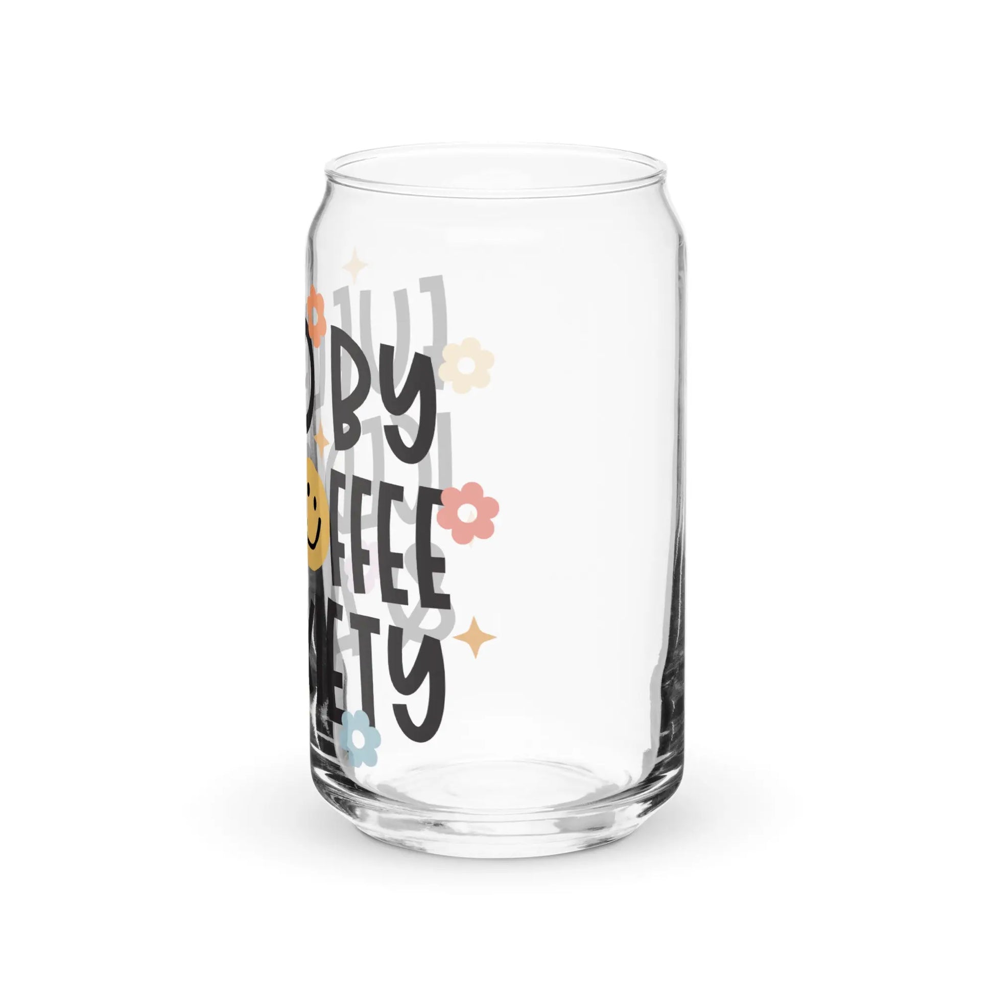 Iced Coffee & Anxiety Glass image 7