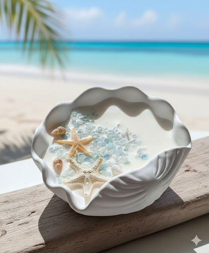 Ocean's Whisper Candle | Coastal Soy Wax-1