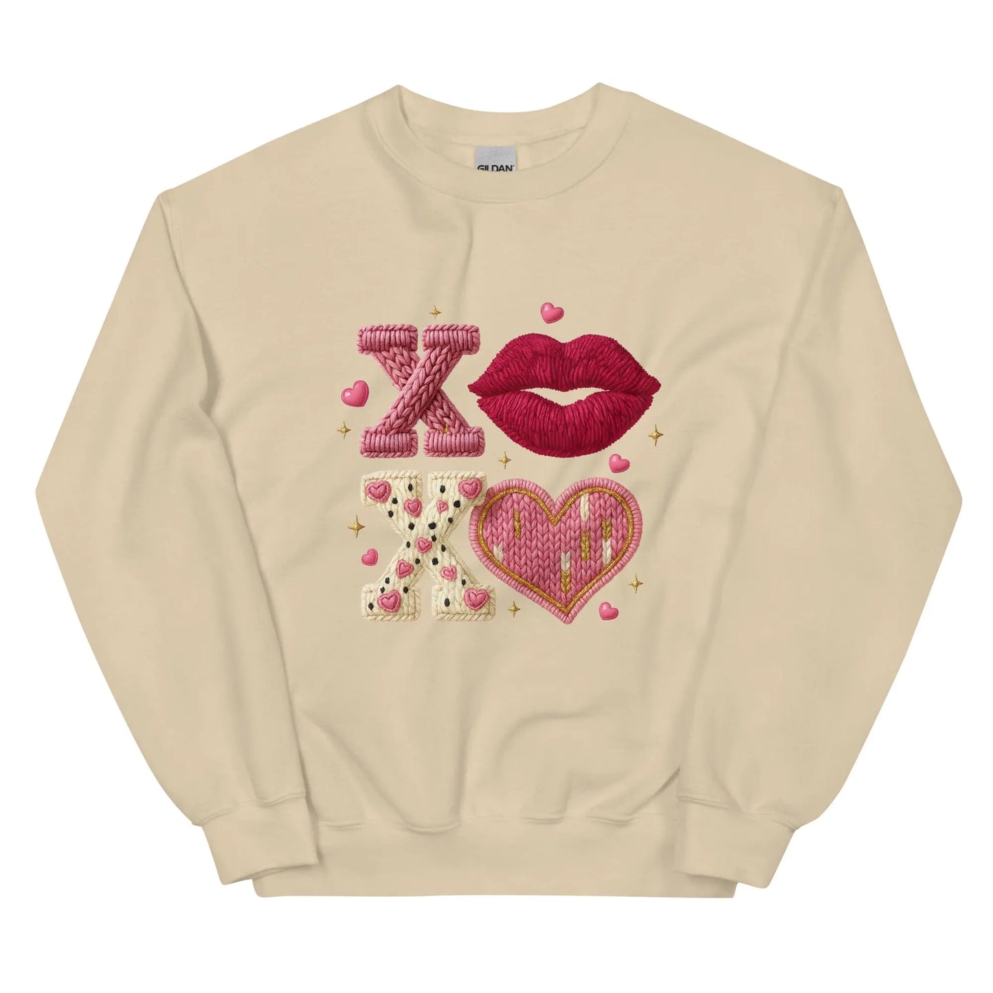 Faux Yarn XOXO Sweatshirt image 1