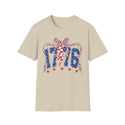 1776 Patriotic Bow Tee image 4