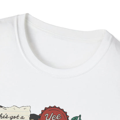 Vintage Pin-Up Western Tee image 1