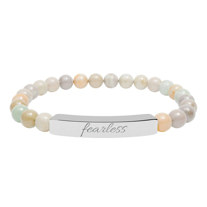 Fearless Natural Stone Bar Bracelet  image 1