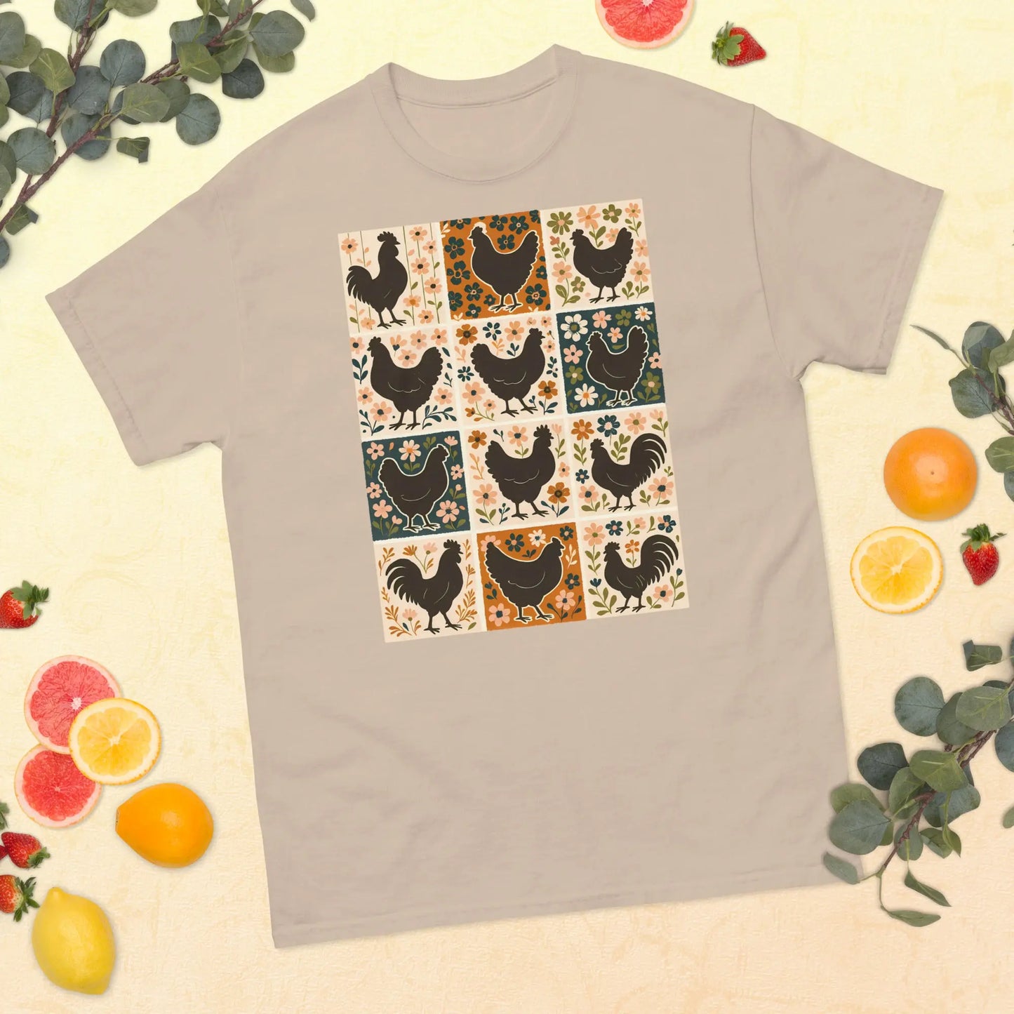 Checkered Chickens Tee image 3