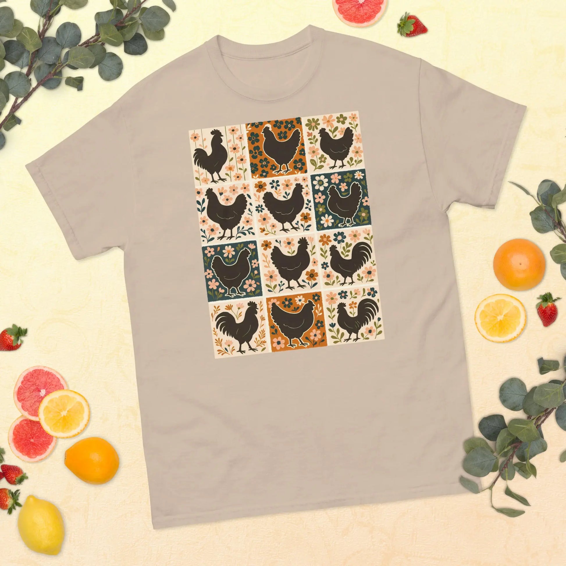 Checkered Chickens Tee image 3