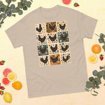 Checkered Chickens Tee image 3