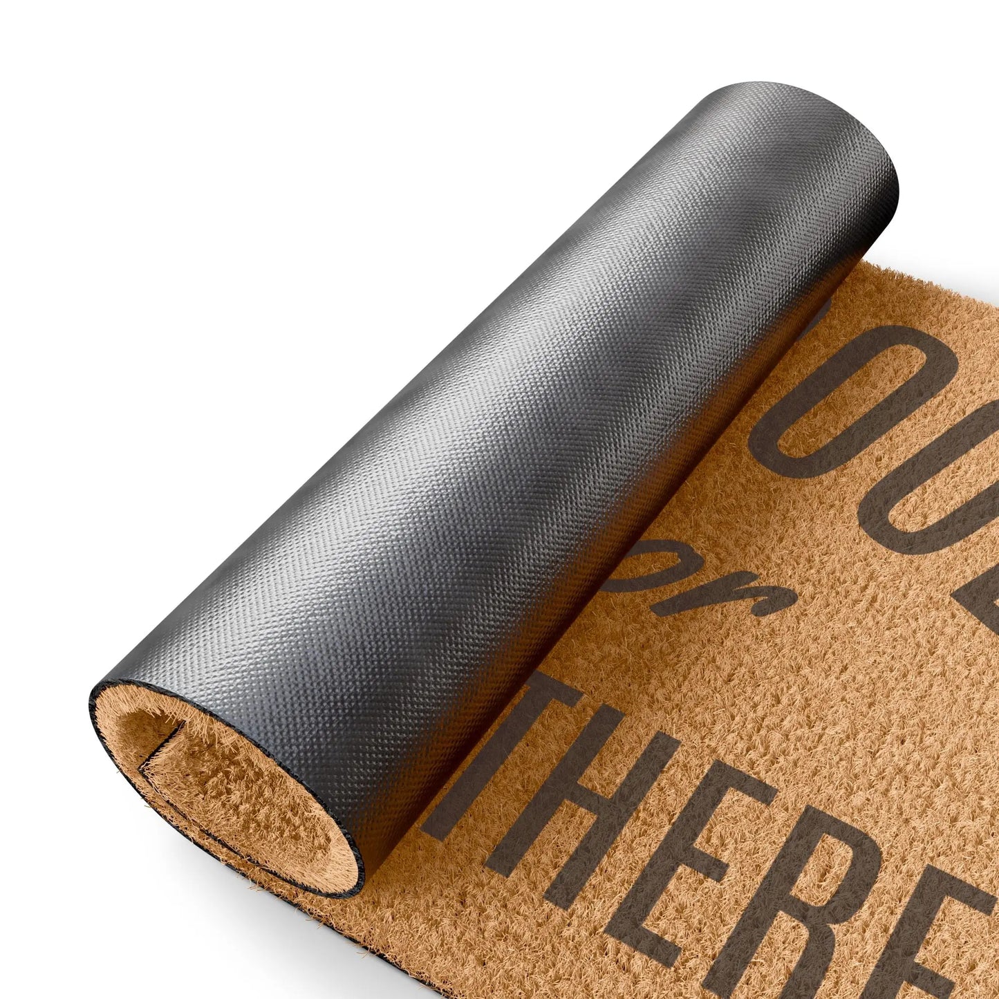 "Like a Good Neighbor, Stay Over There" Funny Outdoor Doormat image 2