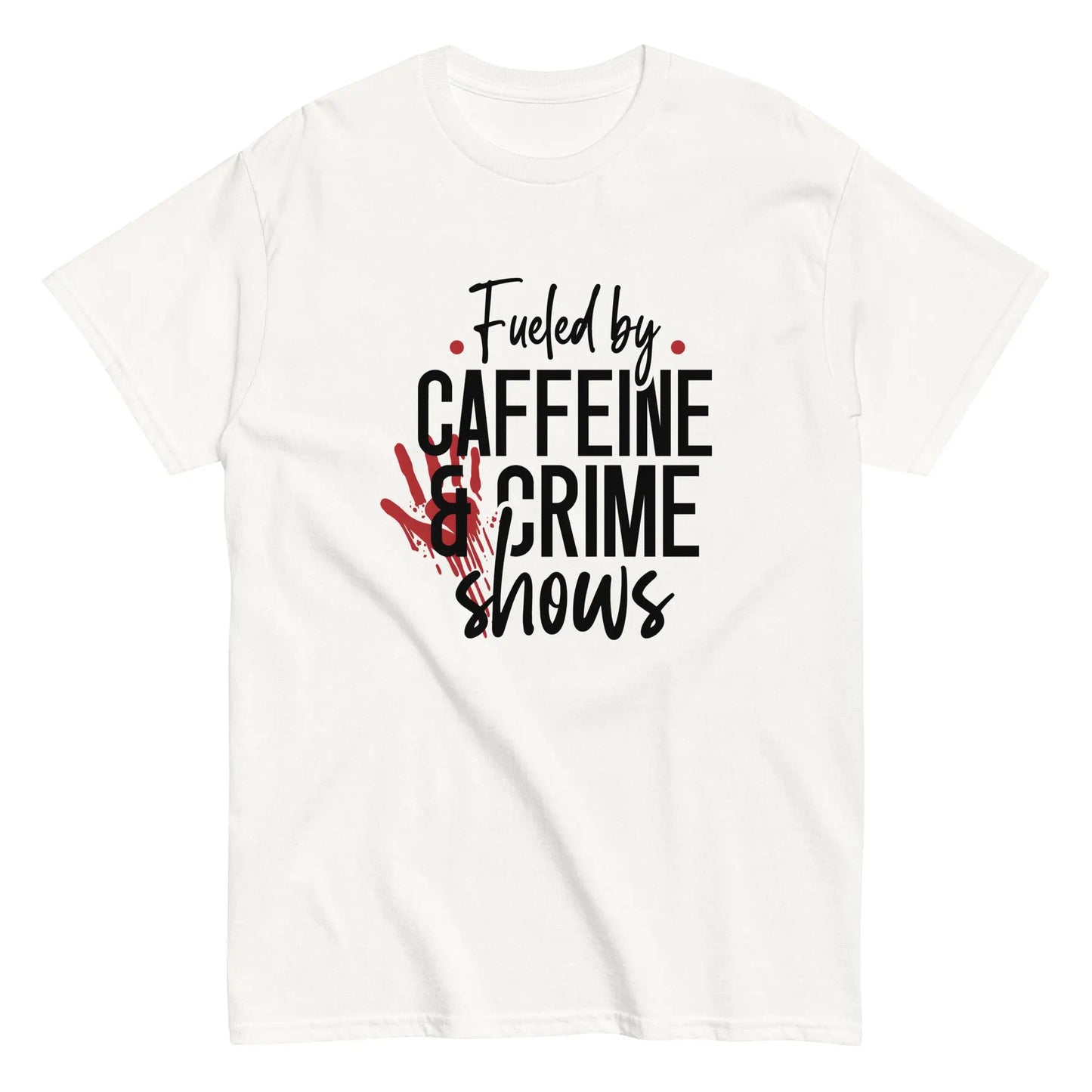 Caffeine & Crime Shows Tee image 6